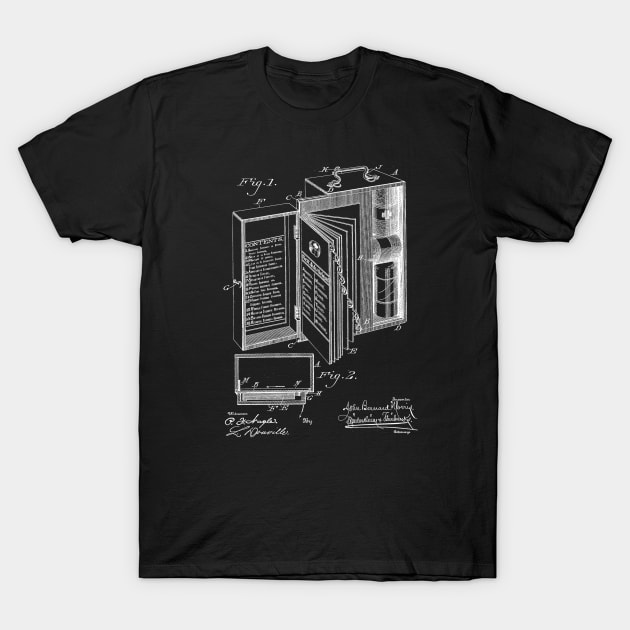 emergency case Vintage Patent Drawing T-Shirt by TheYoungDesigns